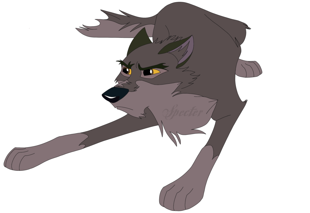 Fierce Balto by Specter_Wolfdog